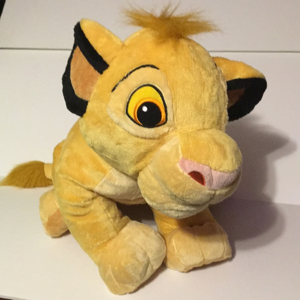 Simba large stuffed animal Lion King